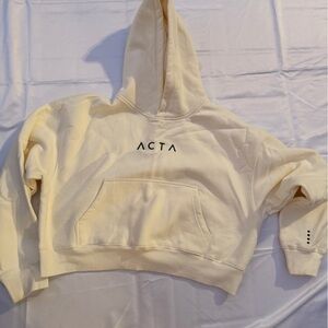 ACTA Women's Cream Hoodie Sweater